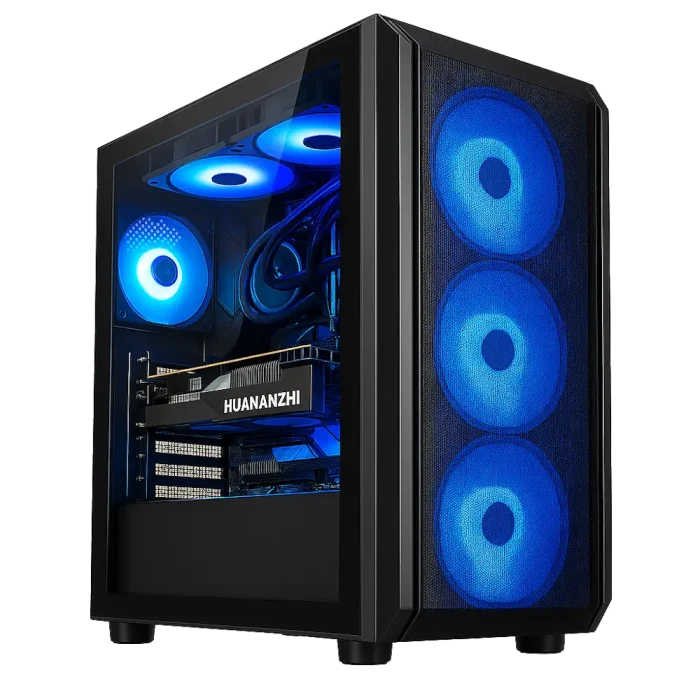 Игровой компьютер HUANANZHI MIDDLE с процессором i5-9400F и видеокартой RX550 4GB — купить системный блок для игр и работы. Характеристики: 16 ГБ DDR4, SSD 512 ГБ, гарантия качества.