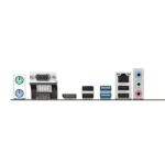 Материнская плата HUANANZHI H510-D4 задняя панель