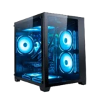 Игровая станция GS02-Black QD4 2680V4 ARGB 16Gb 1660 S 6G M.2 512G PRO БП U600 синий