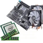 Комплект X10X99-16D с двумя процессорами, оперативной памятью и серверным охлаждением