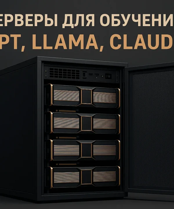 Серверы для обучения GPT, LLaMA и Claude — профессиональное решение для AI