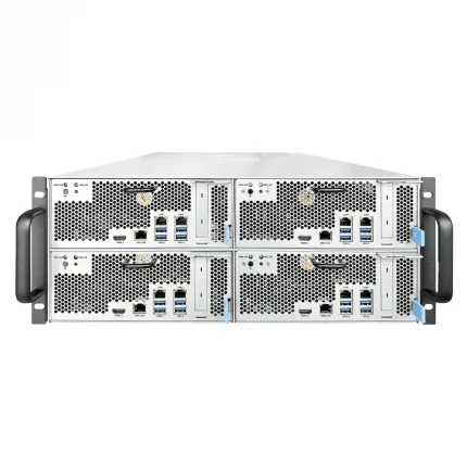Серверная платформа HUANANZHI HN-PC-FARM4U4 — GPU-ферма 4U (4 узла)