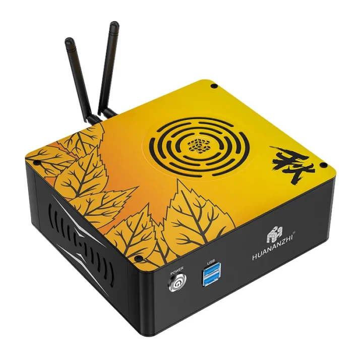 Мини-ПК HUANANZHI Autumn (Intel N100, 8 ГБ, SSD NVMe, 2× HDMI 4K)