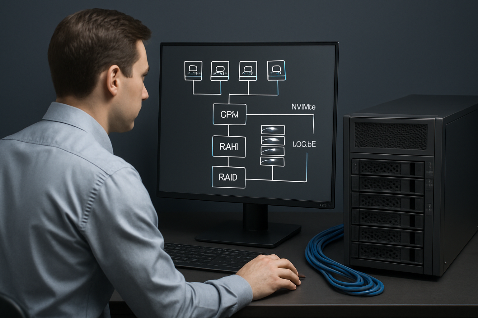 Сервер виртуализации без лишнего железа: как выбрать CPU, память, диски и сеть под реальные ВМ
