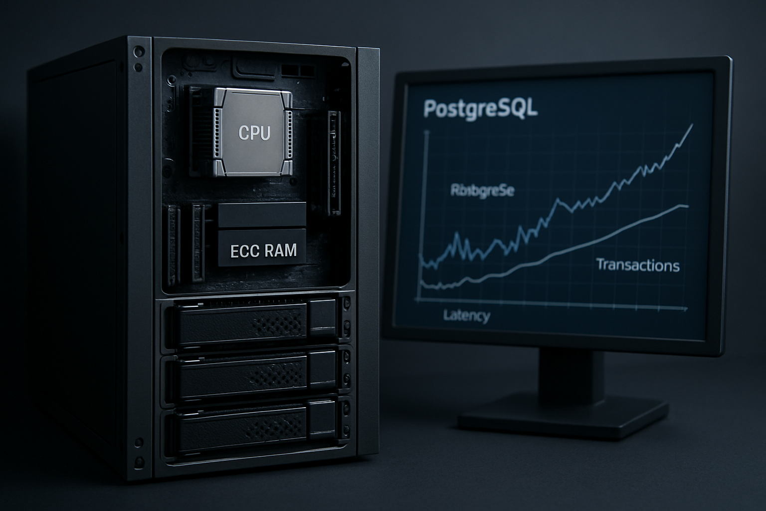 Сервер под PostgreSQL без лишних мифов: какие CPU, RAM и NVMe действительно влияют на стабильность базы