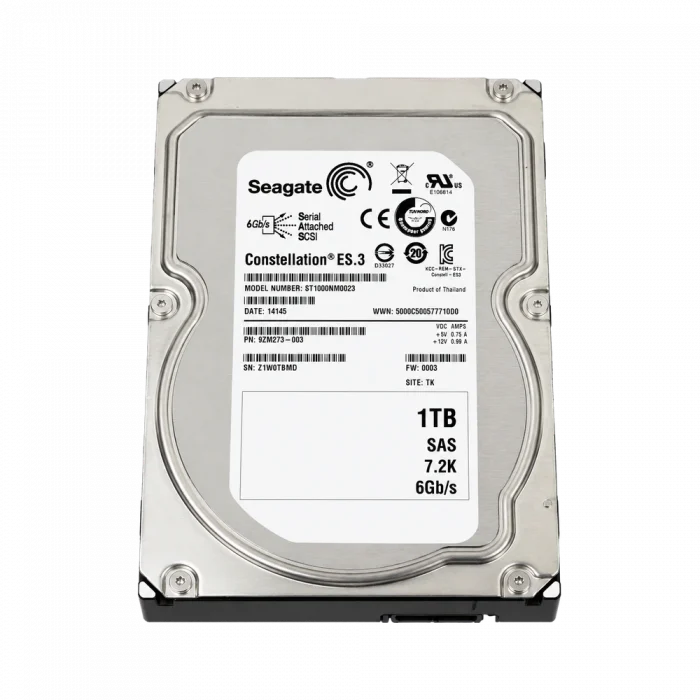 HDD SAS Seagate 1TB 3,5 7,2k 6Gbps