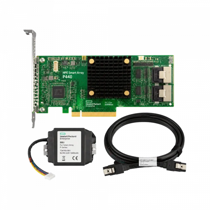 RAID-контроллер HPE Smart Array P440 + BBU + кабель