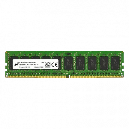 Оперативная память серверная 16GB DDR4 ECC REG MICRON 2400 MHz 1Rx4 OEM