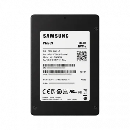 SSD U.2 3,84TB Samsung PM963