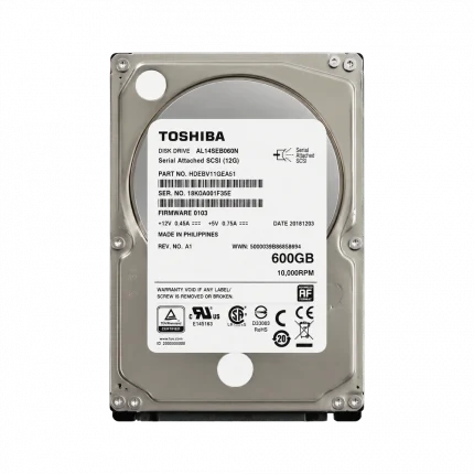 HDD SAS 2,5 600 GB TOSHIBA 10K 12Gbps