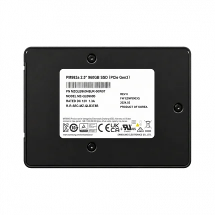 SSD U.2 960GB Samsung PM983A новый