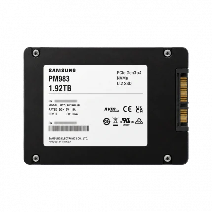 SSD U.2 1,92TB Samsung PM983 новый