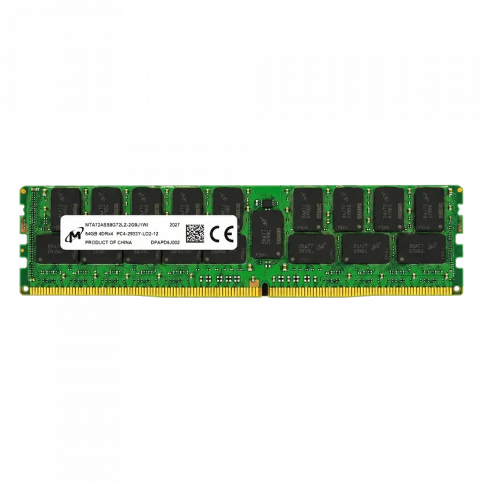 Оперативная память серверная 64GB DDR4 ECC MICRON 2933 MHz 4Rx4 LRDIMM OEM