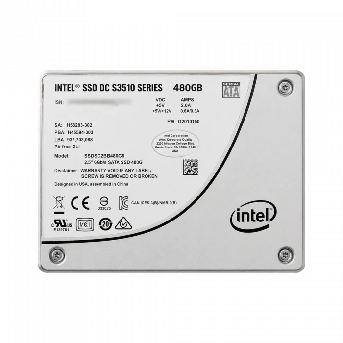 SSD INTEL DC S3510 480GB SATA новый