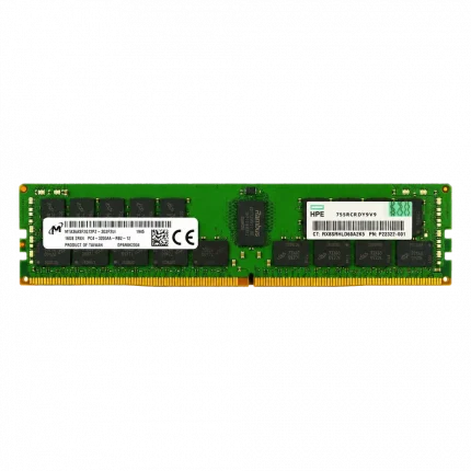 Оперативная память серверная 16GB DDR4 REG MICRON 3200 MHz 2Rx4 HPE RDIMM OEM