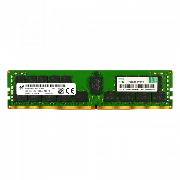 Оперативная память серверная 16GB DDR4 REG MICRON 3200 MHz 2Rx4 HPE RDIMM OEM