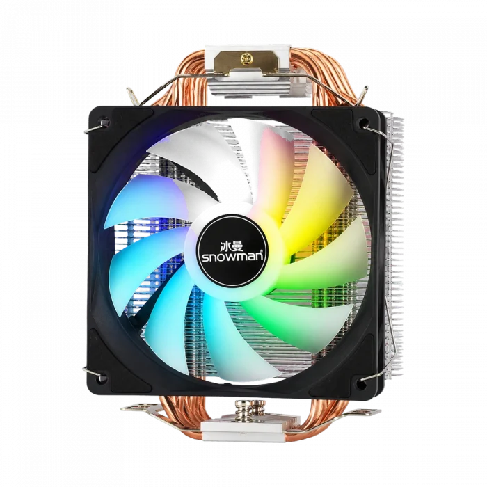 Кулер Башенный 6 Трубок с RGB 4 Pin