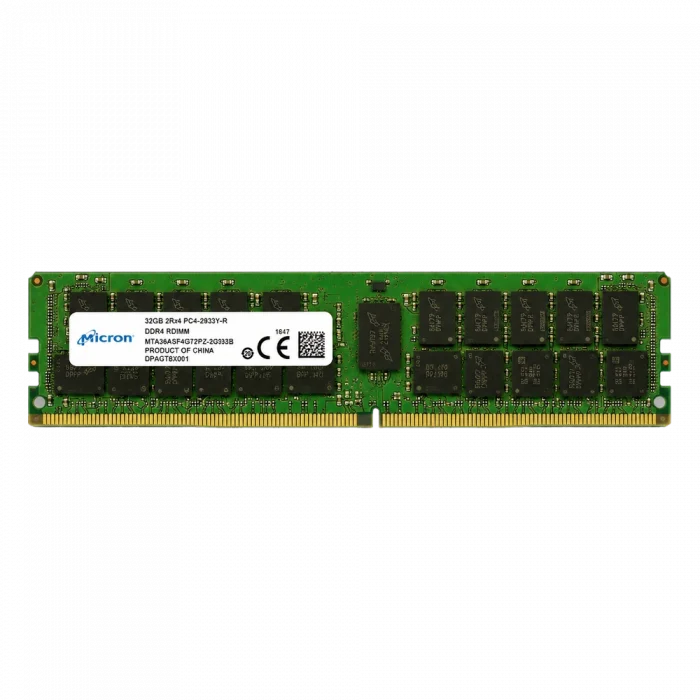 Оперативная память серверная 32GB DDR4 REG MICRON 2933 MHz 2Rx4 RDIMM OEM