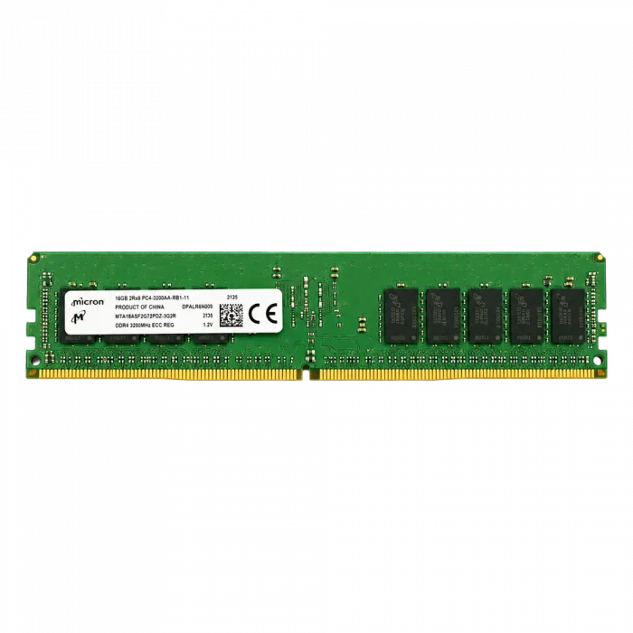 Оперативная память серверная 16GB DDR4 REG ECC MICRON 3200 MHz 2Rx8 OEM