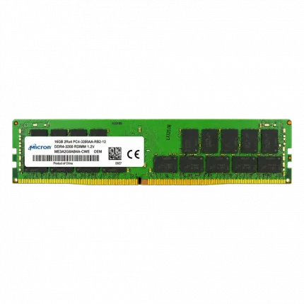 Оперативная память серверная 16GB DDR4 REG MICRON 3200 MHz 2Rx4 RDIMM OEM
