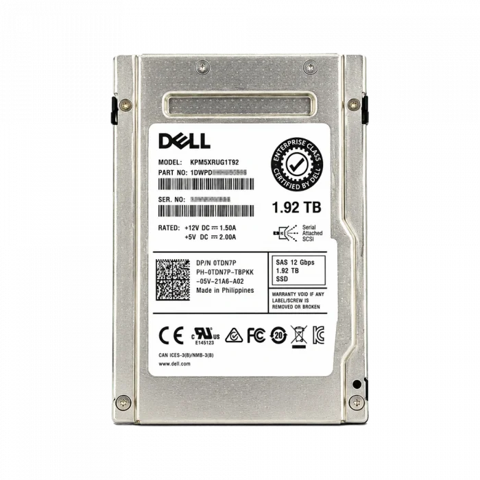 SSD SAS 1.92 ТБ Dell (ресурс 90%)