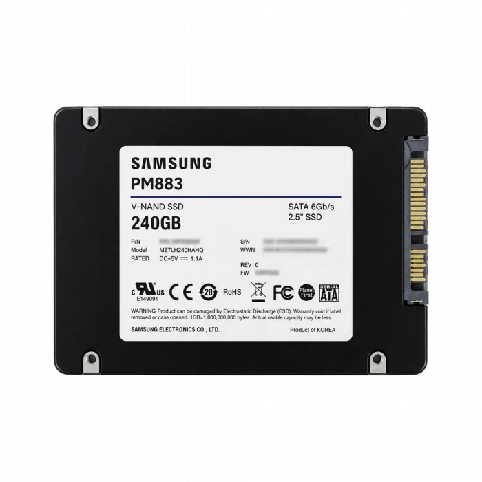 SSD 240GB Samsung PM883 новый