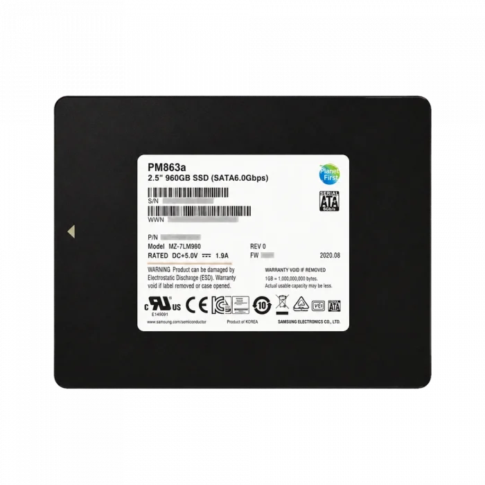 SSD PM863A 960Gb SATA 95%