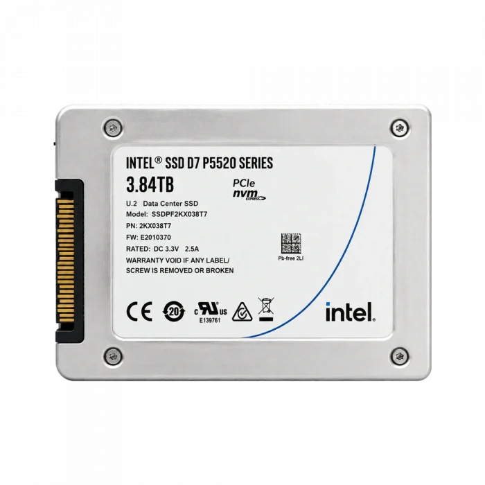 SSD U.2 Intel D7 P5520 3,84 TB новый