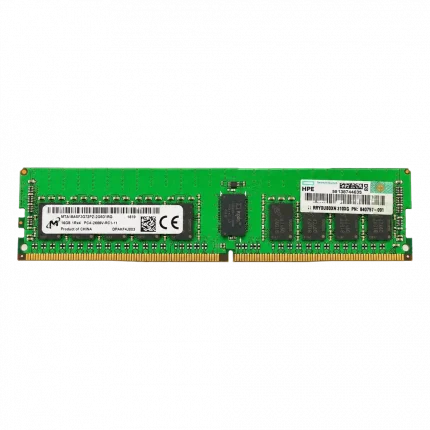 Оперативная память серверная 16GB DDR4 ECC REG MICRON 2666 MHz 1Rx4 HPE SMART OEM
