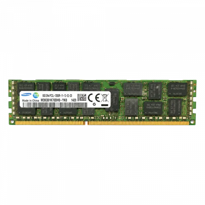 Оперативная память серверная 8GB DDR3L ECC REG SAMSUNG 12800R 1600 MHz 2Rx4 OEM