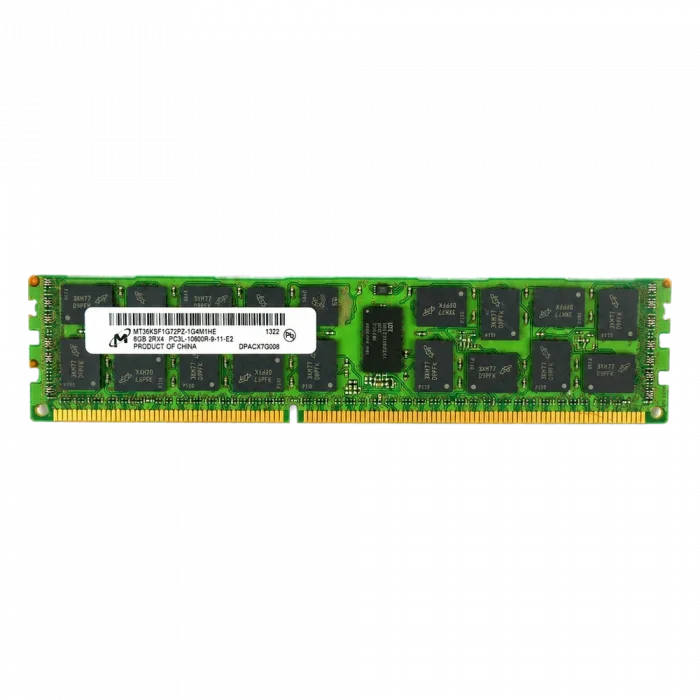Оперативная память серверная 8GB DDR3L ECC REG MICRON 1333 MHz 2Rx4 OEM