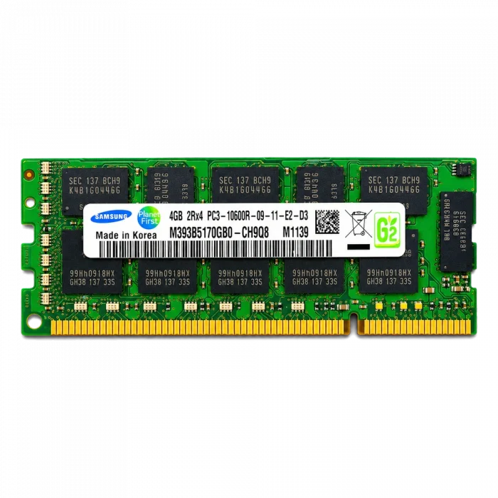 Оперативная память серверная 4GB DDR3 ECC REG SAMSUNG 10600R 1333 MHz 2Rx4 OEM