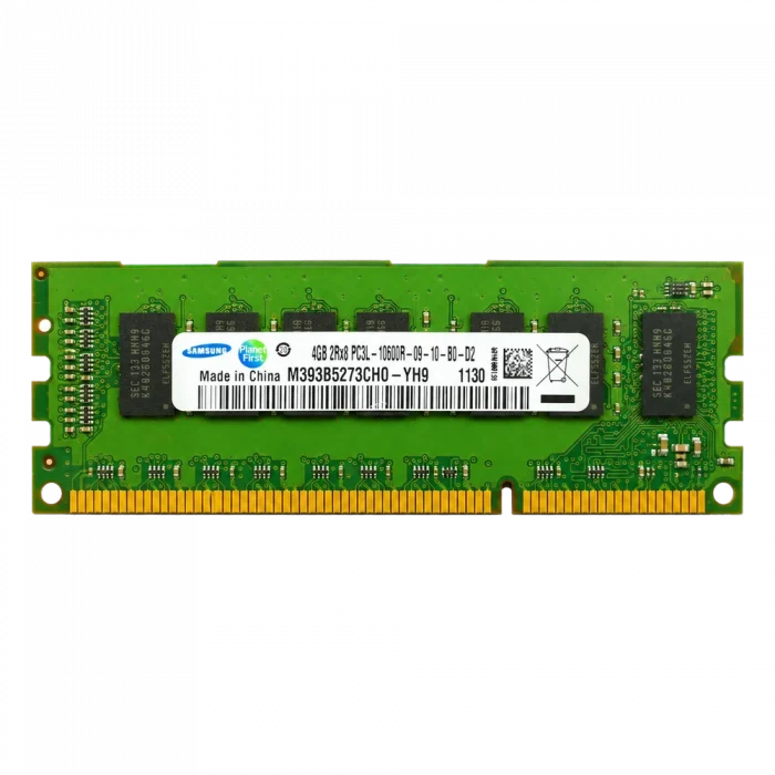 Оперативная память серверная 4GB DDR3L ECC REG SAMSUNG 10600R 1333 MHz 2Rx8 OEM