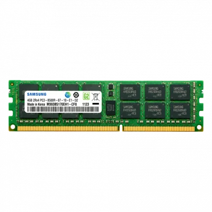 Оперативная память серверная 4GB DDR3 ECC REG SAMSUNG 8500R 1066 MHz 2Rx4 OEM