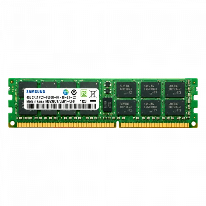 Оперативная память серверная 4GB DDR3 ECC REG SAMSUNG 8500R 1066 MHz 2Rx4 OEM