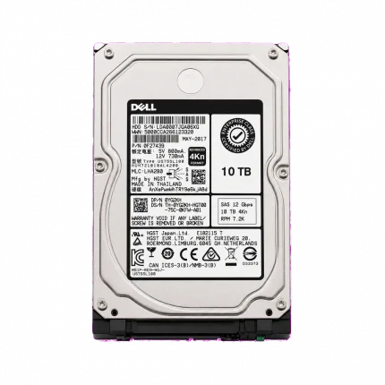 HDD SAS 3,5 10TB DELL 7200 12Gbps
