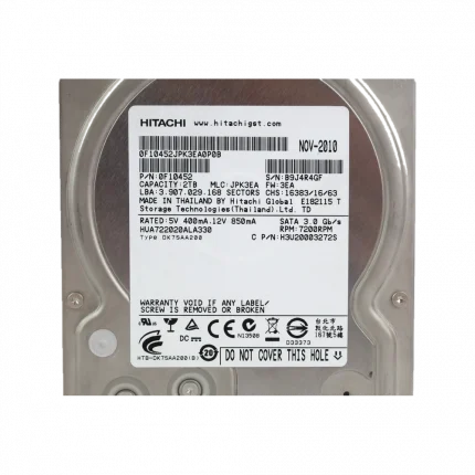 HDD HITACHI 2TB 3,5 SATA 7200об/мин