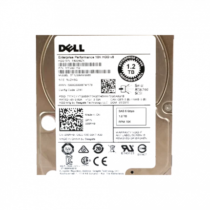 HDD SAS 2,5" 1,2TB DELL 10K 6Gbps