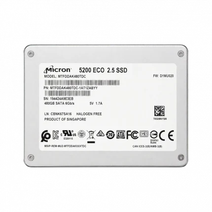 SSD 480GB MICRON 5200 SATA 90%