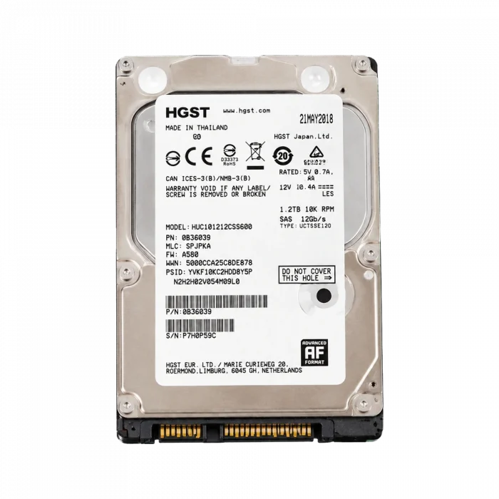 HDD SAS 2,5 1,2TB HGST 10K 12Gbps