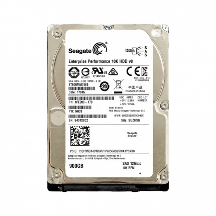 HDD SAS 2,5 900GB SEGATE 10K 12Gbps