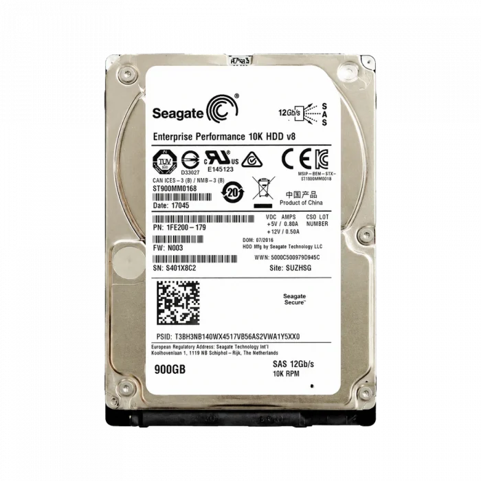 HDD SAS 2,5 900GB SEGATE 10K 12Gbps