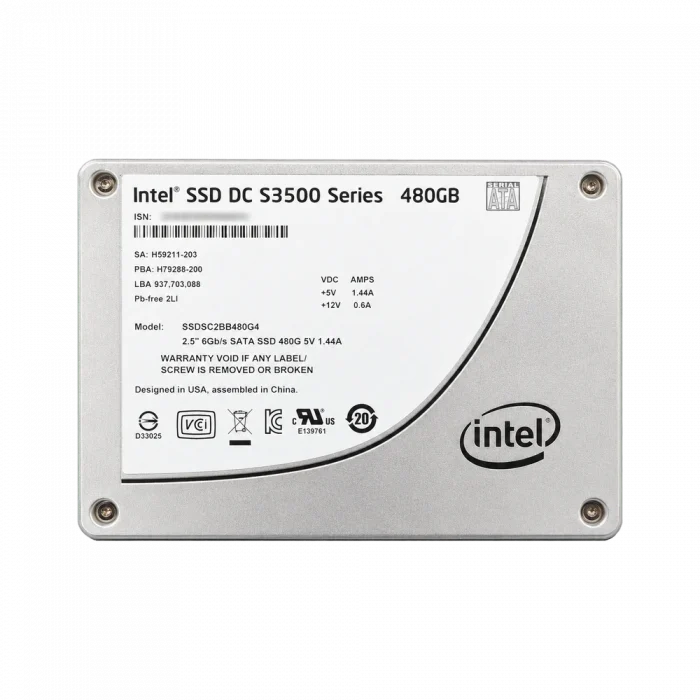 SSD INTEL DC S3500 480GB SATA 100%