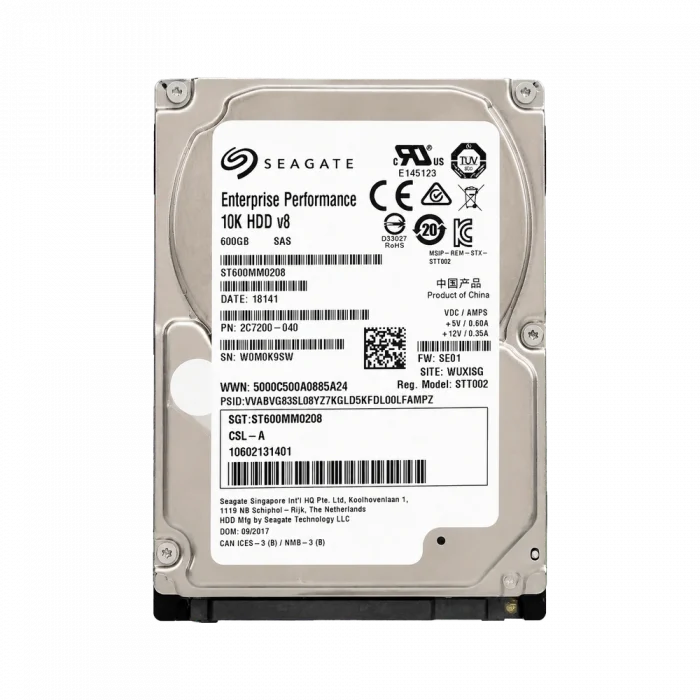 HDD SAS 2,5 600GB Seagate 10K 12Gbps