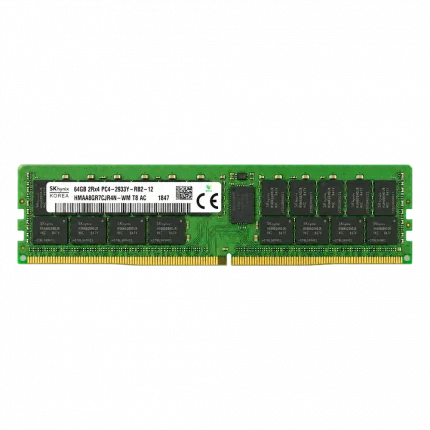 Оперативная память серверная 64GB DDR4 REG HYNIX 2933 mhz 2Rx4 RDIMM
