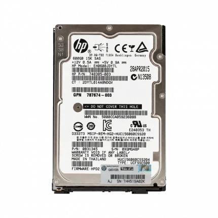HDD SAS 2,5 600 GB HPE 15K 12Gbps