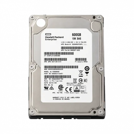 HDD SAS 2,5 600 GB HPE 10K 6Gbps