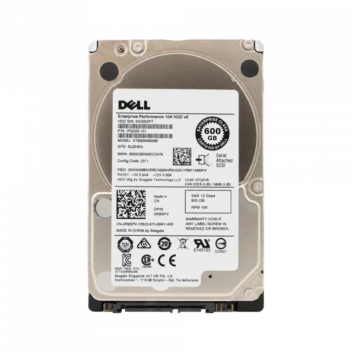 HDD SAS 2,5 600GB DELL 10K 12Gbps