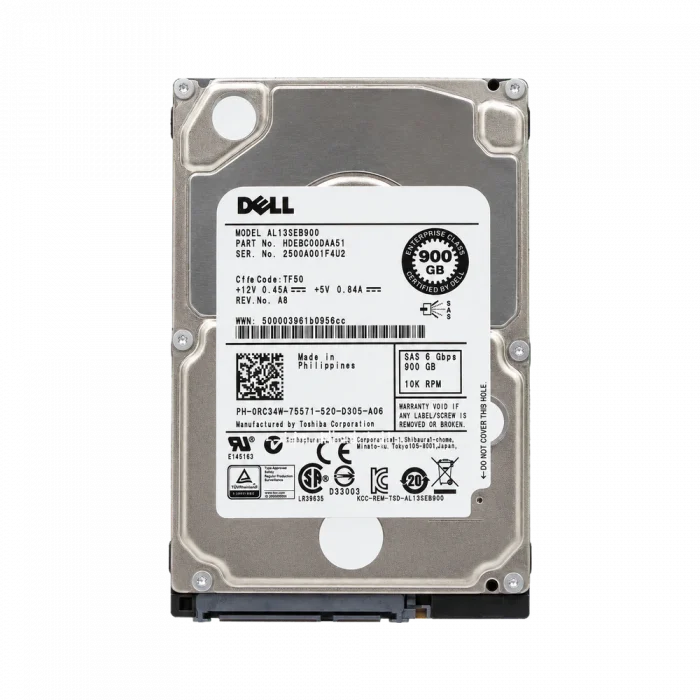 HDD SAS 2,5″ 900GB DELL 10K 6Gbps