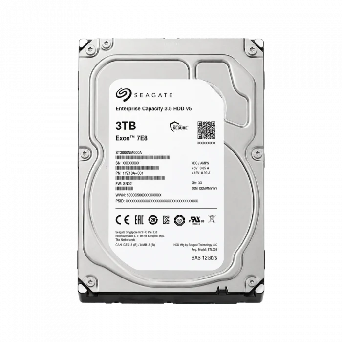HDD SAS 3,5 3TB Seagate 7200 12Gbps